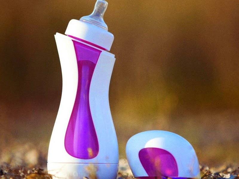 9. Self-warming feeding bottle