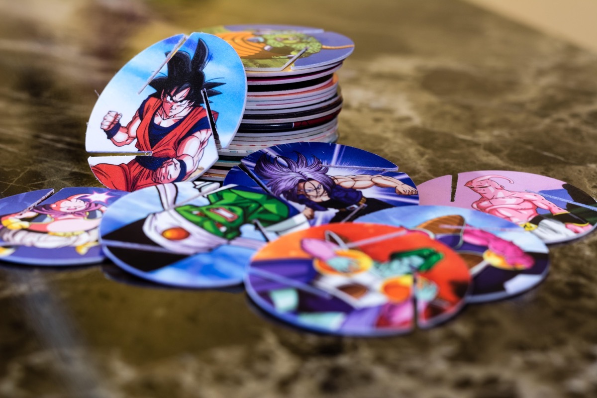 dragonball z pogs