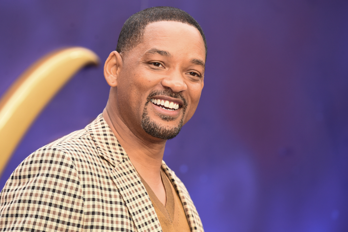 Will Smith at the London preimere of 'Aladdin' in 2019