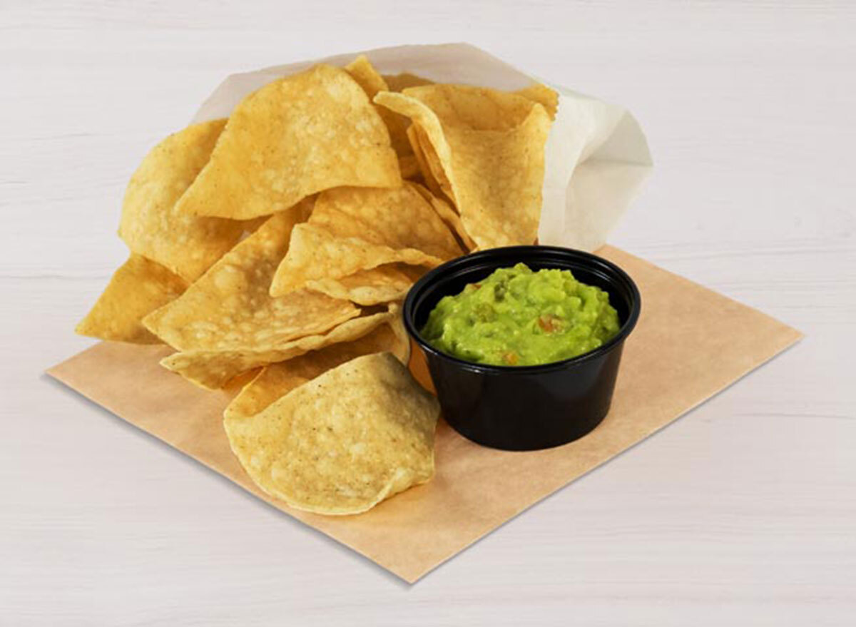 taco bell chips guacamole best