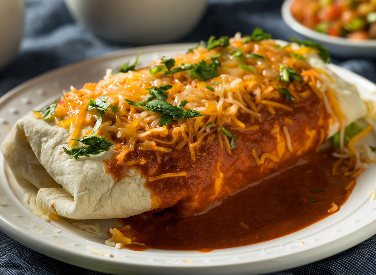 smothered burrito