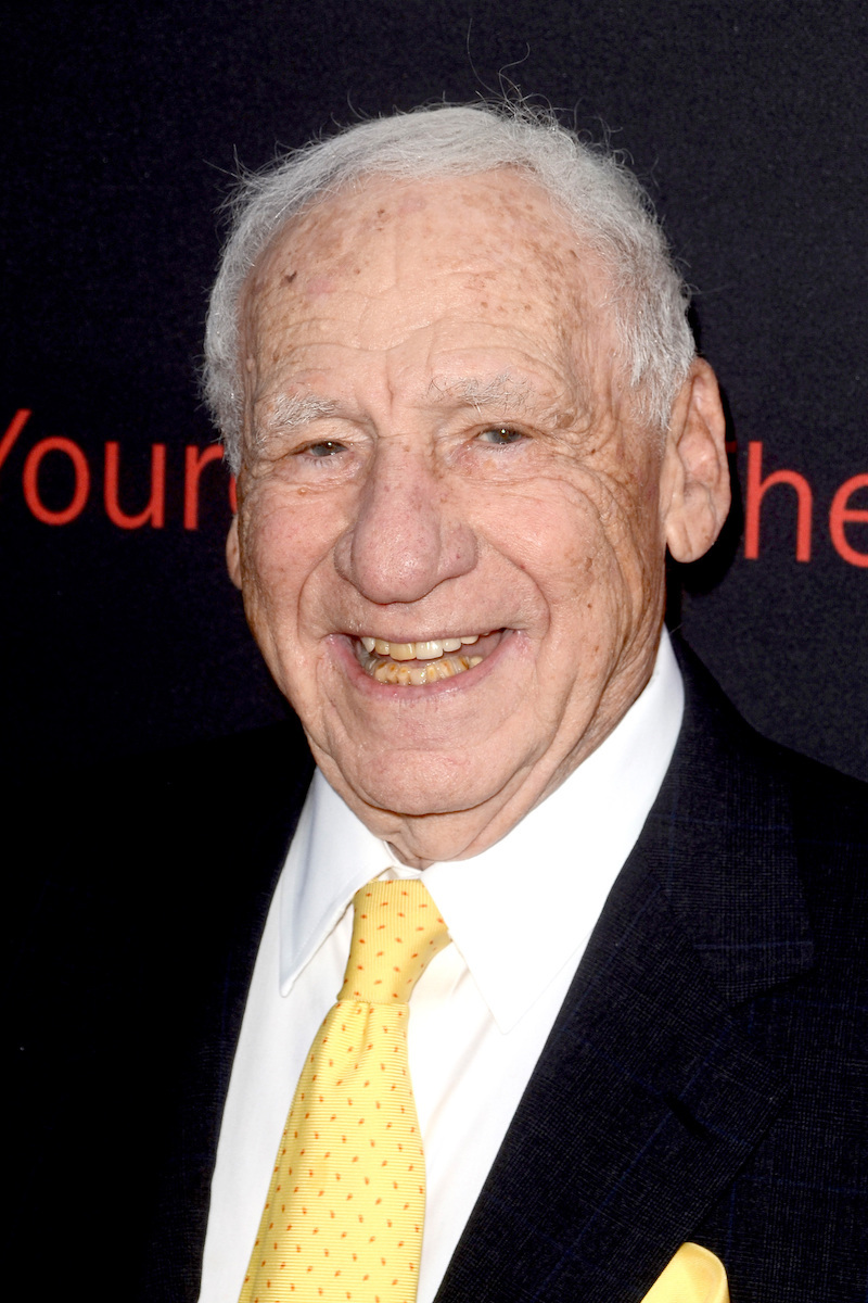 Mel Brooks at the premiere of 