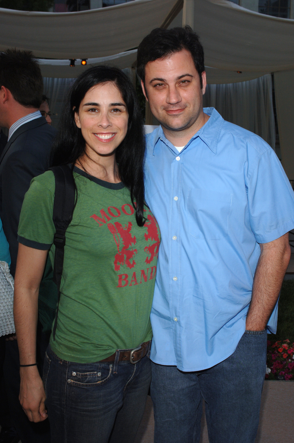 Jimmy Kimmel and Sarah Silverman Late Night