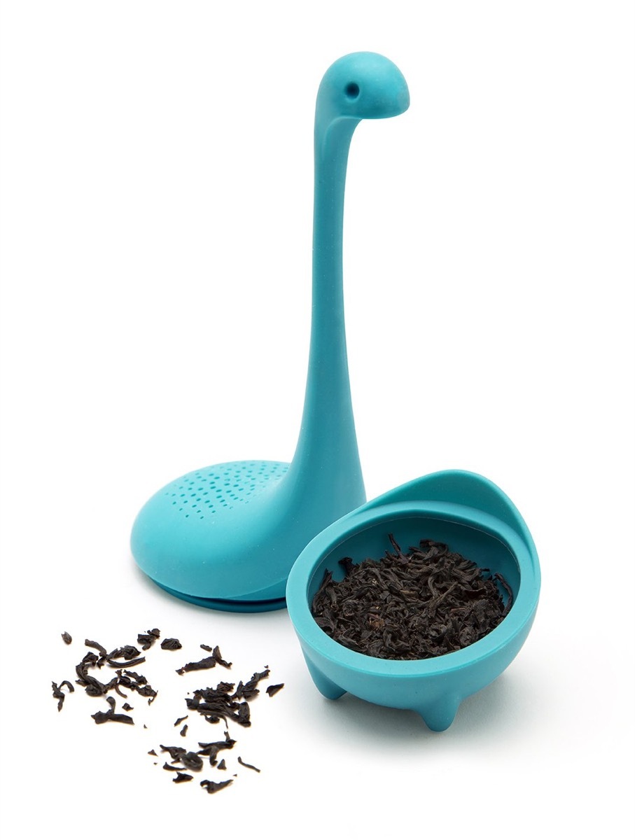 baby nessie blue monster tea infuser