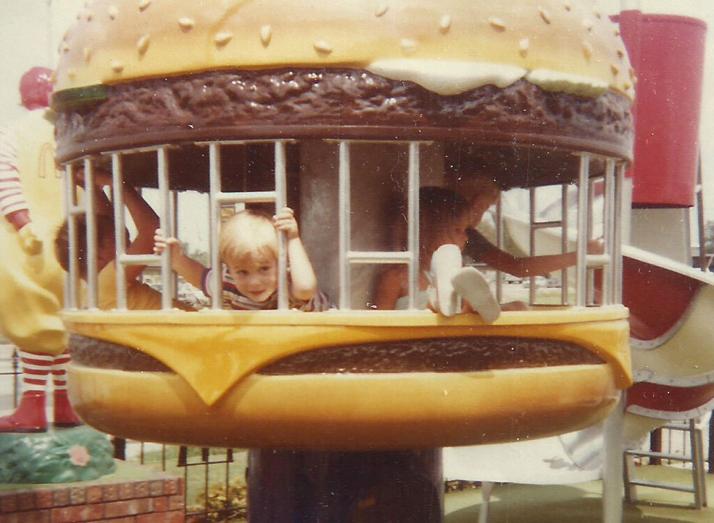 Mcdonalds play place burger 1985