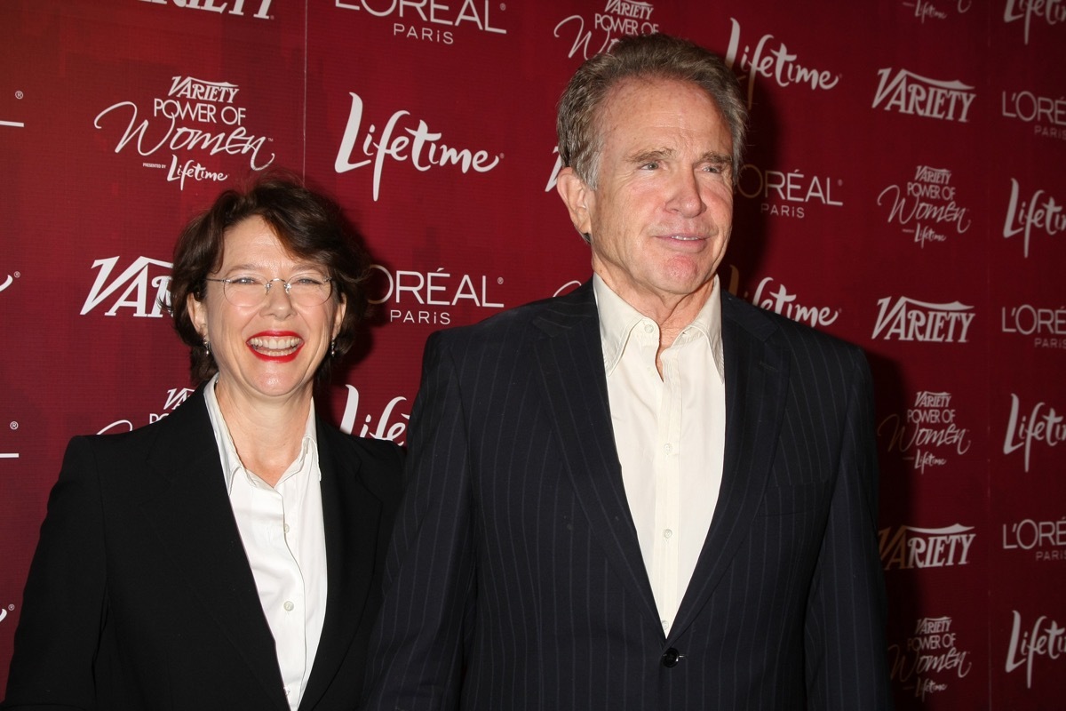 annette bening and warren beatty