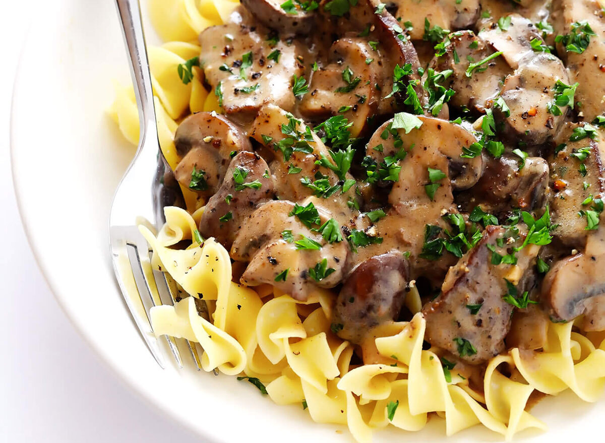 30 minute beef stroganoff