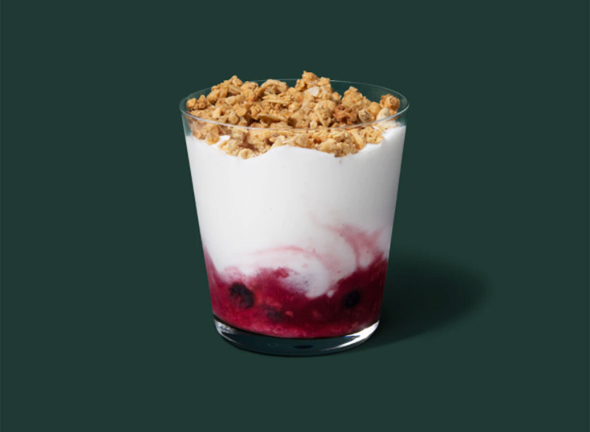 starbucks berry trio parfait