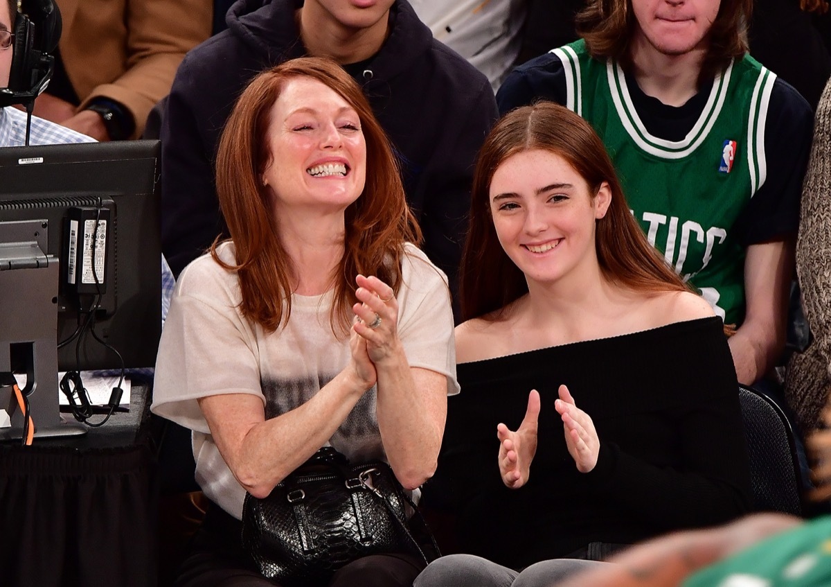 Julianne Moore and Liv Freundlich