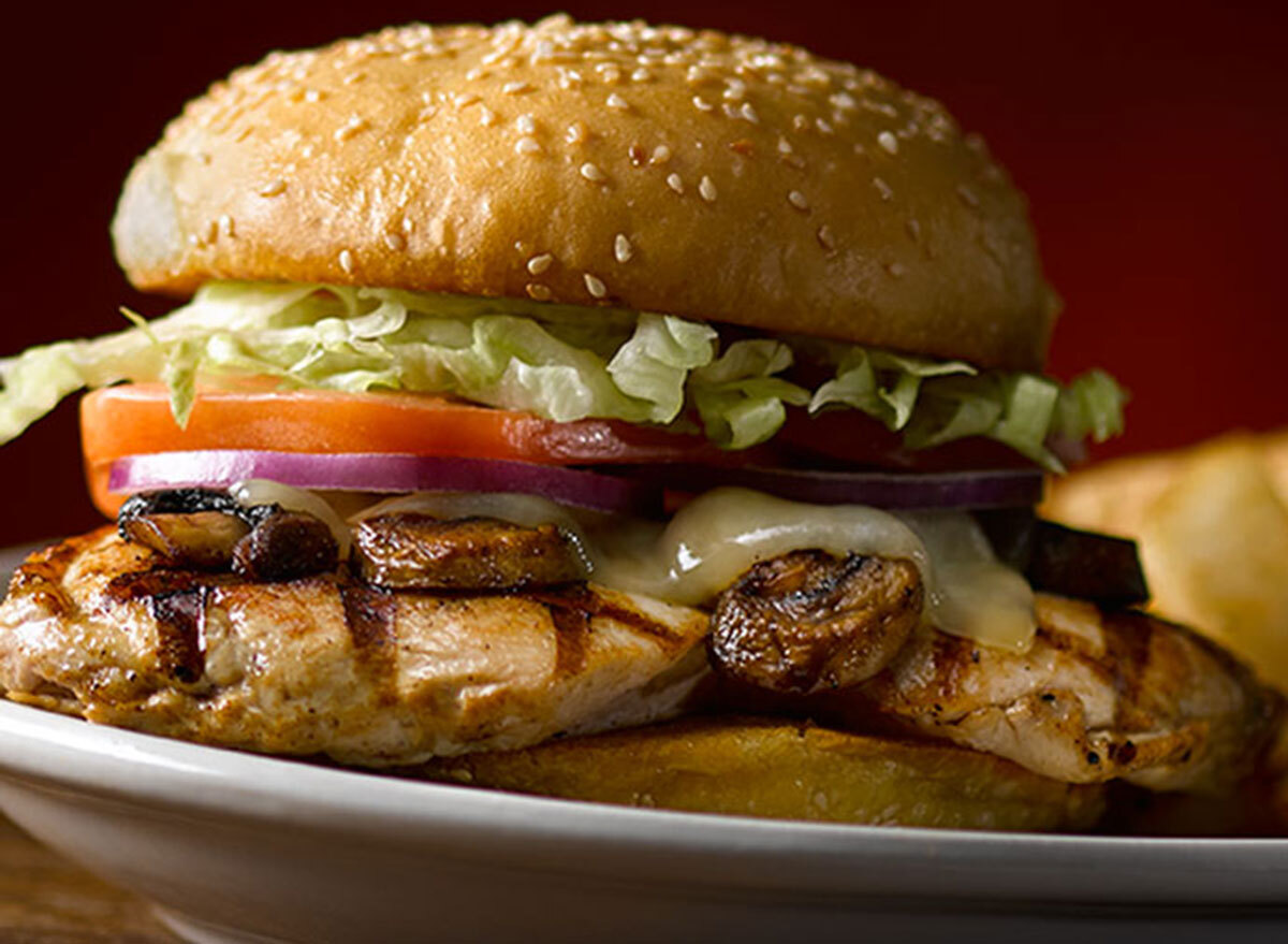 texas roadhouse mushroom jack chicken sandwich