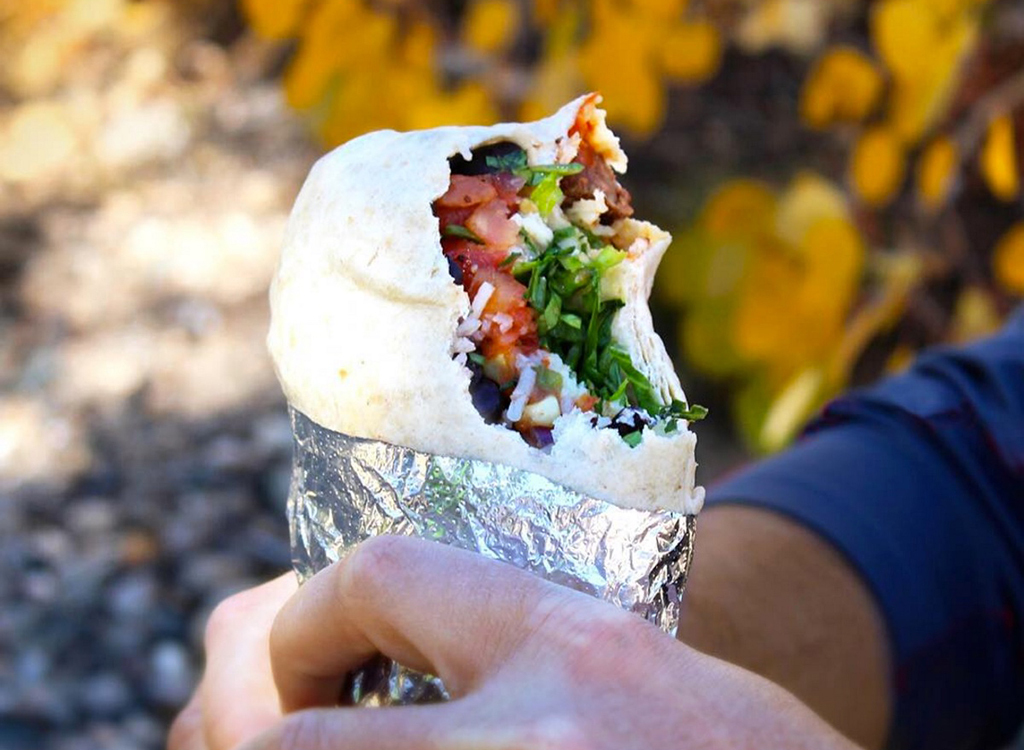 Chipotle burrito