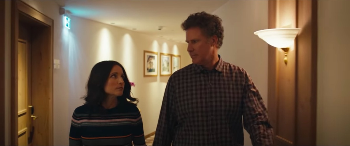 Julia Louis-Dreyfus and Will Ferrell in Downhill