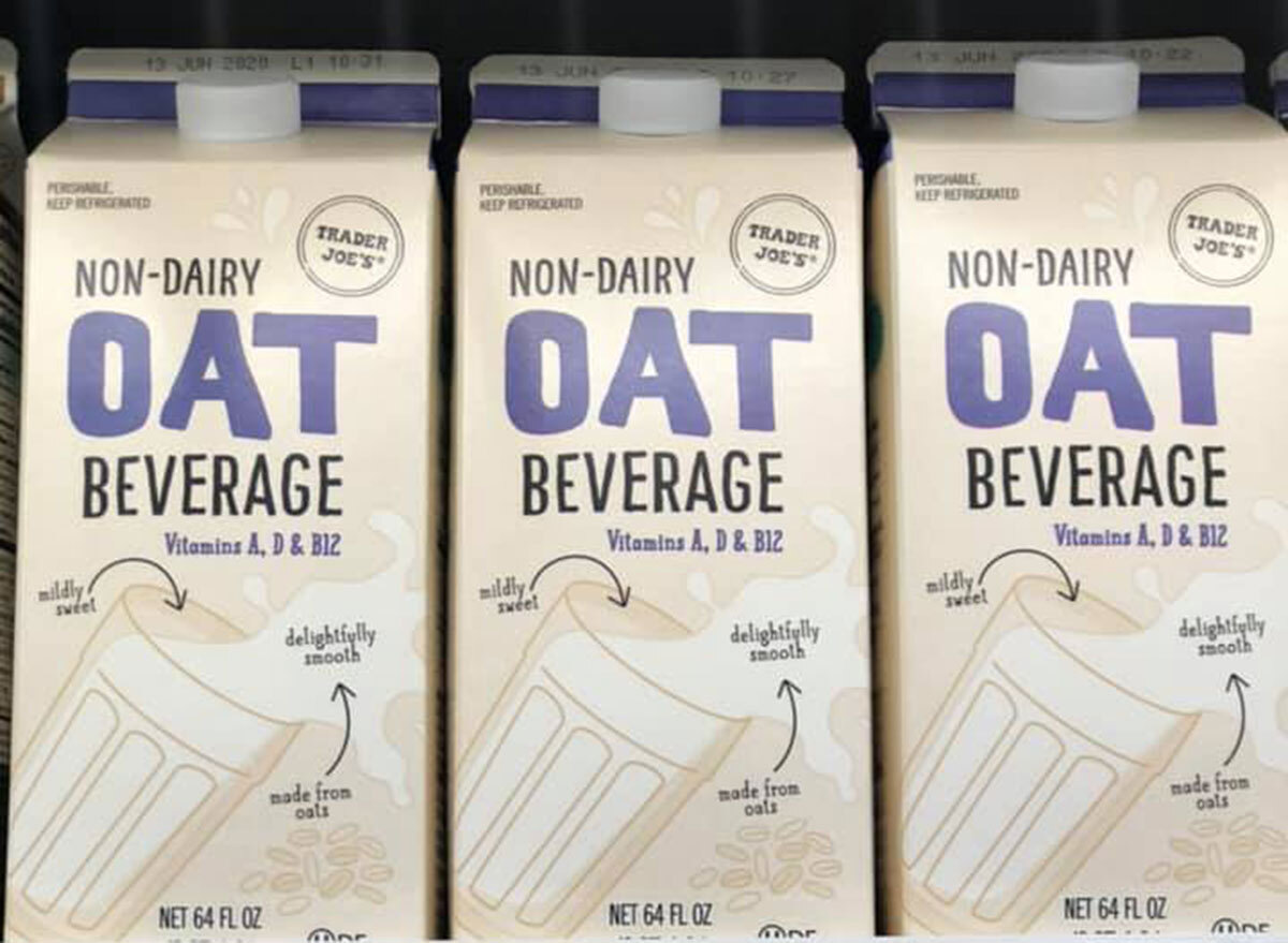 trader joe's breakfast oat milk beverage