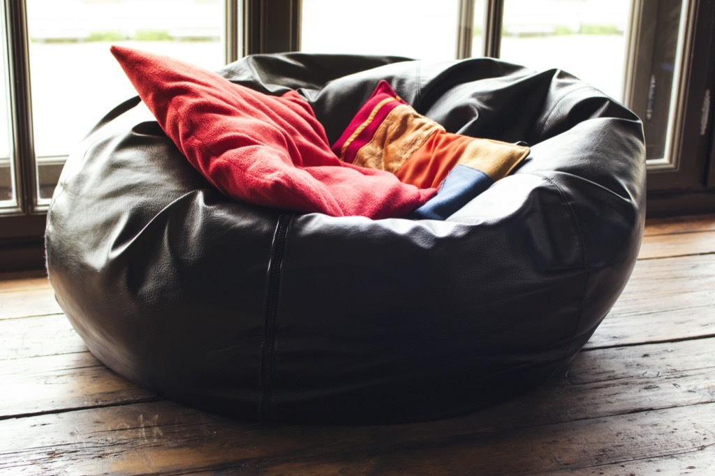 Beanbag chair Worst Interior Design Trends