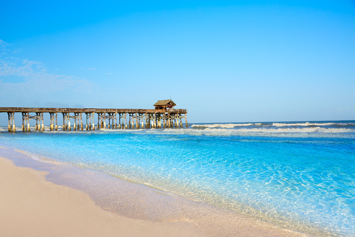 Cocoa Beach, Florida beach 