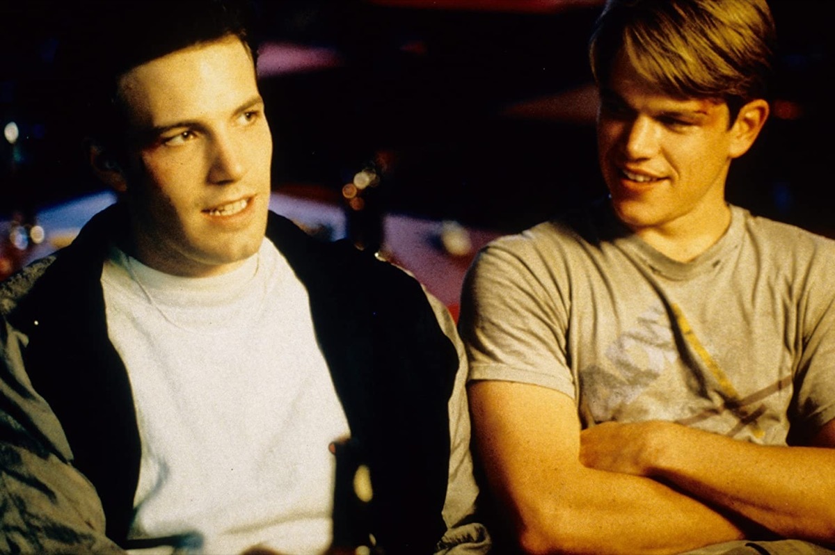 Ben Affleck and Matt Damon in Good Will Hunting