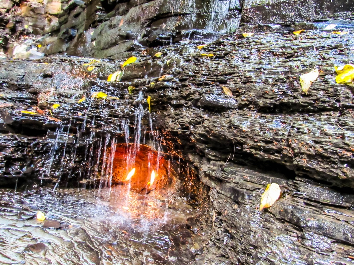 Eternal Flame Falls, Orchard Park, New York