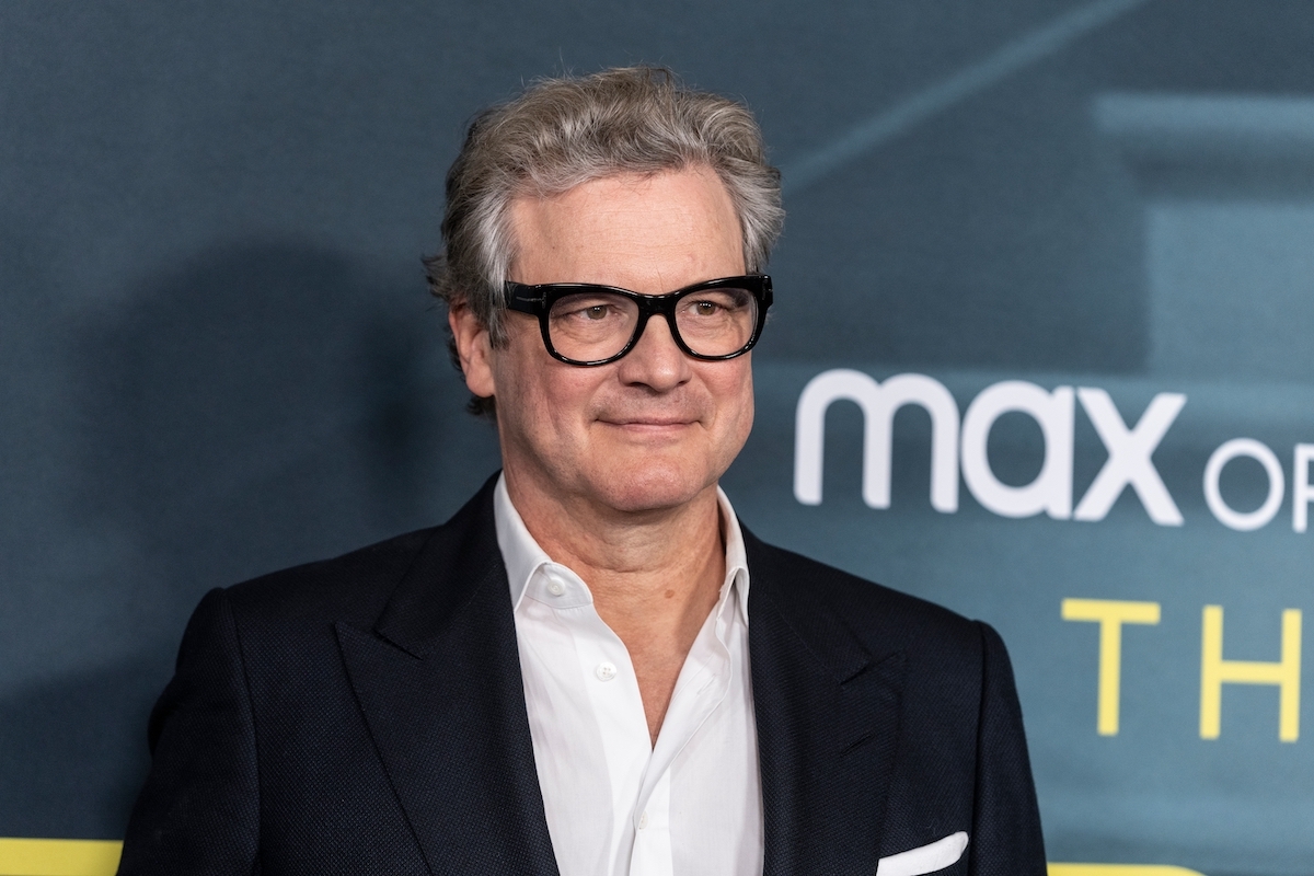 Colin Firth at the premiere of 