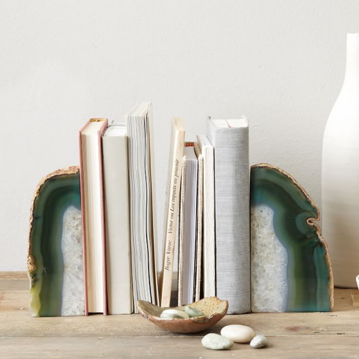 geode bookends cheap home upgrades