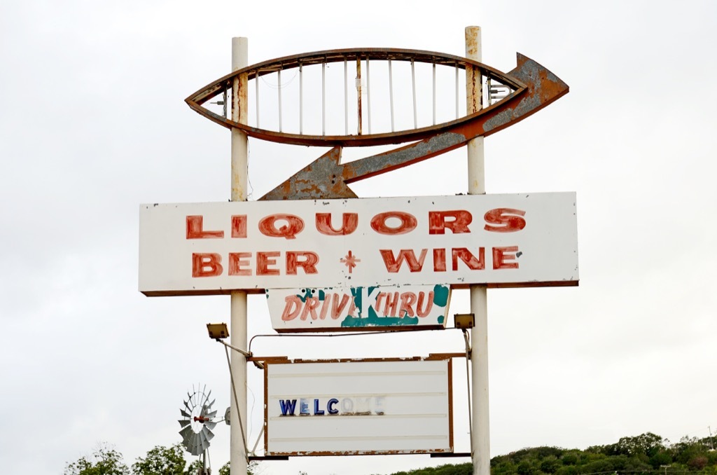 liquor drive thru