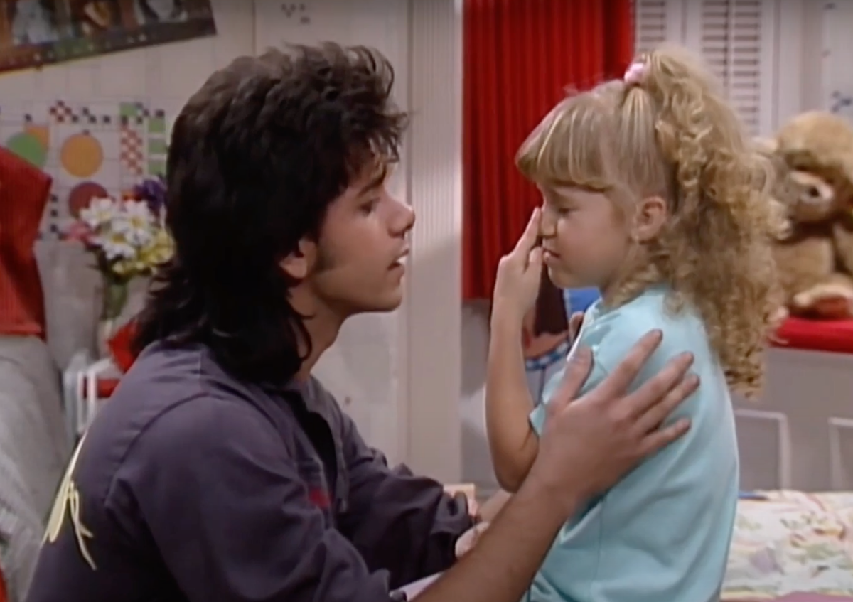 John Stamos and Jodie Sweetin on 