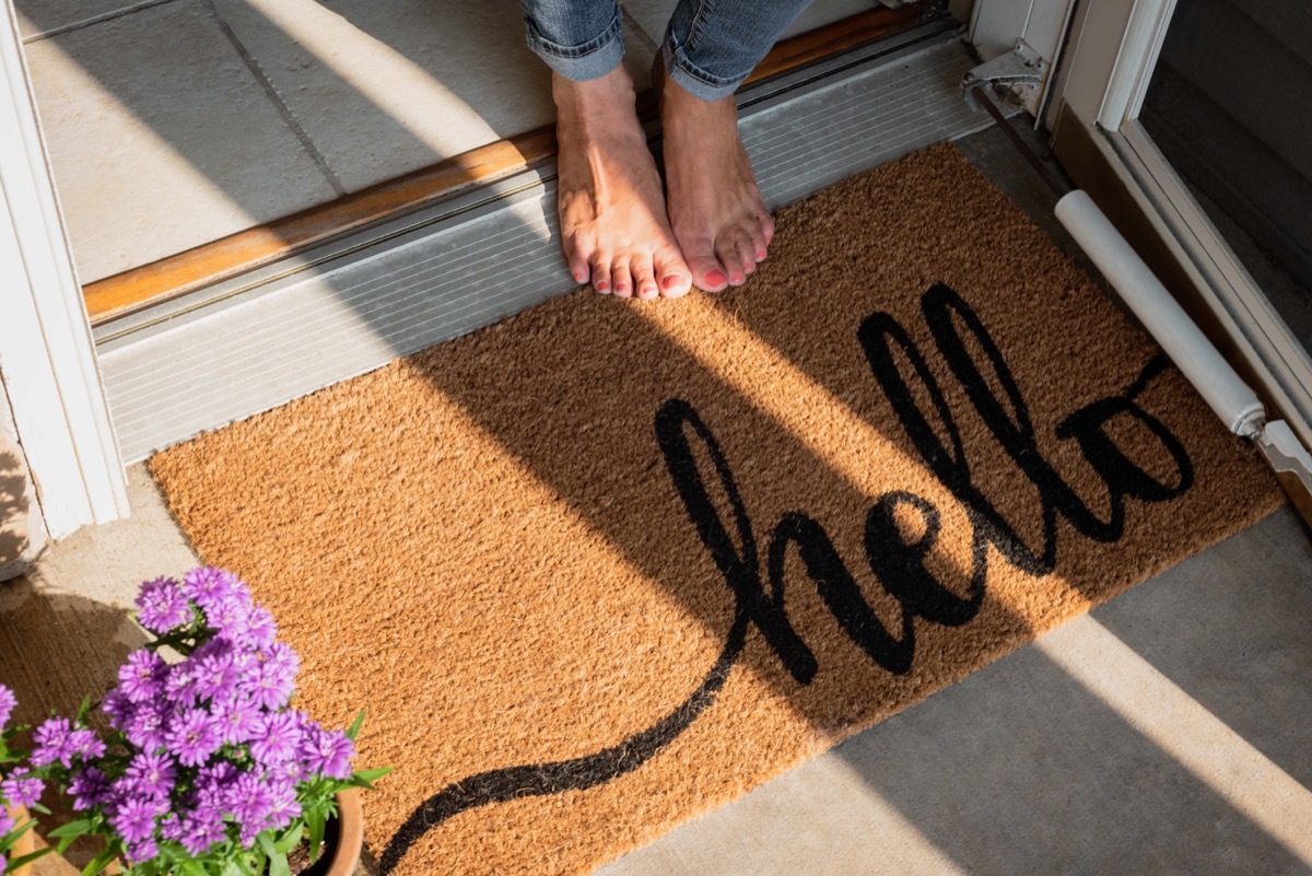 Welcome mat