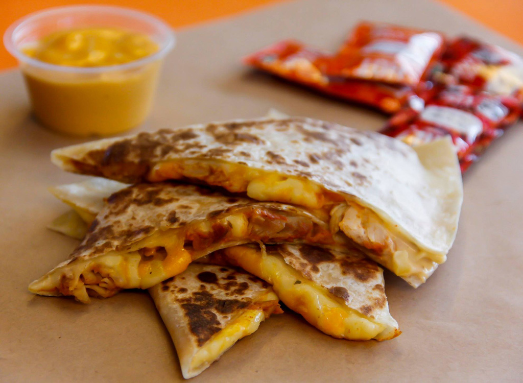 Taco bell quesadilla