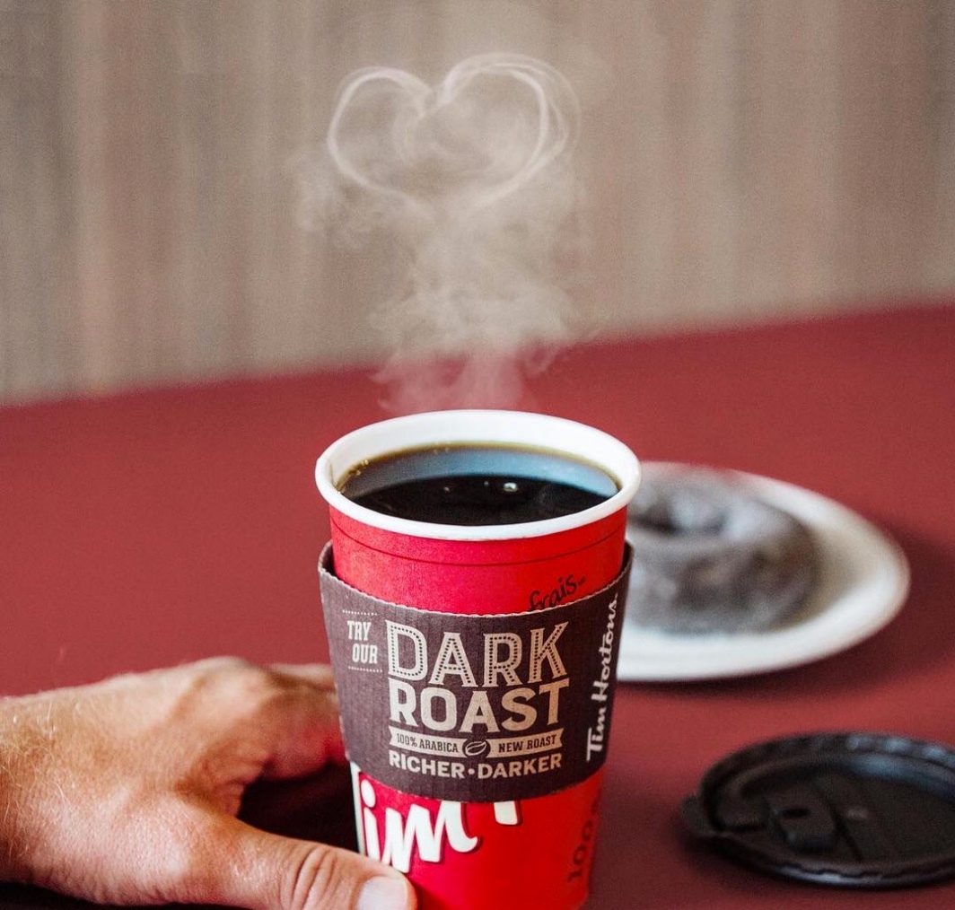 Tim Hortons coffee