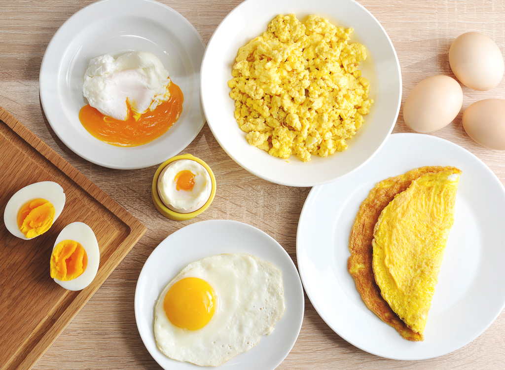 Different ways to cook eggs