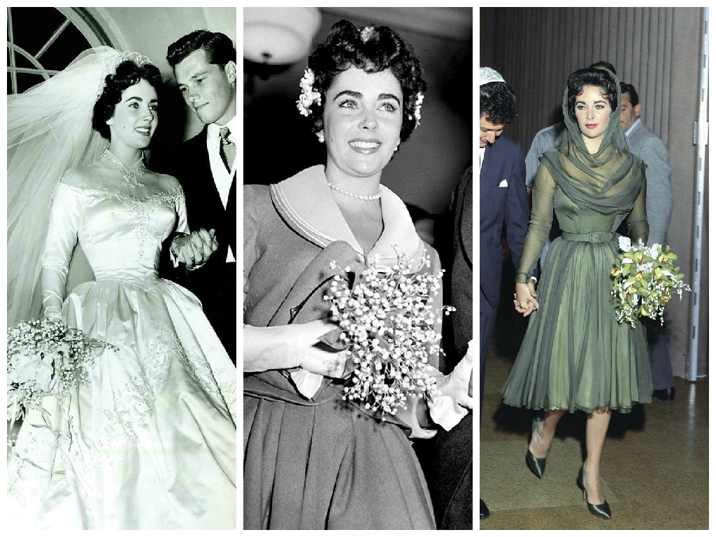 Elizabeth Taylor - Iconic Wedding Dresses