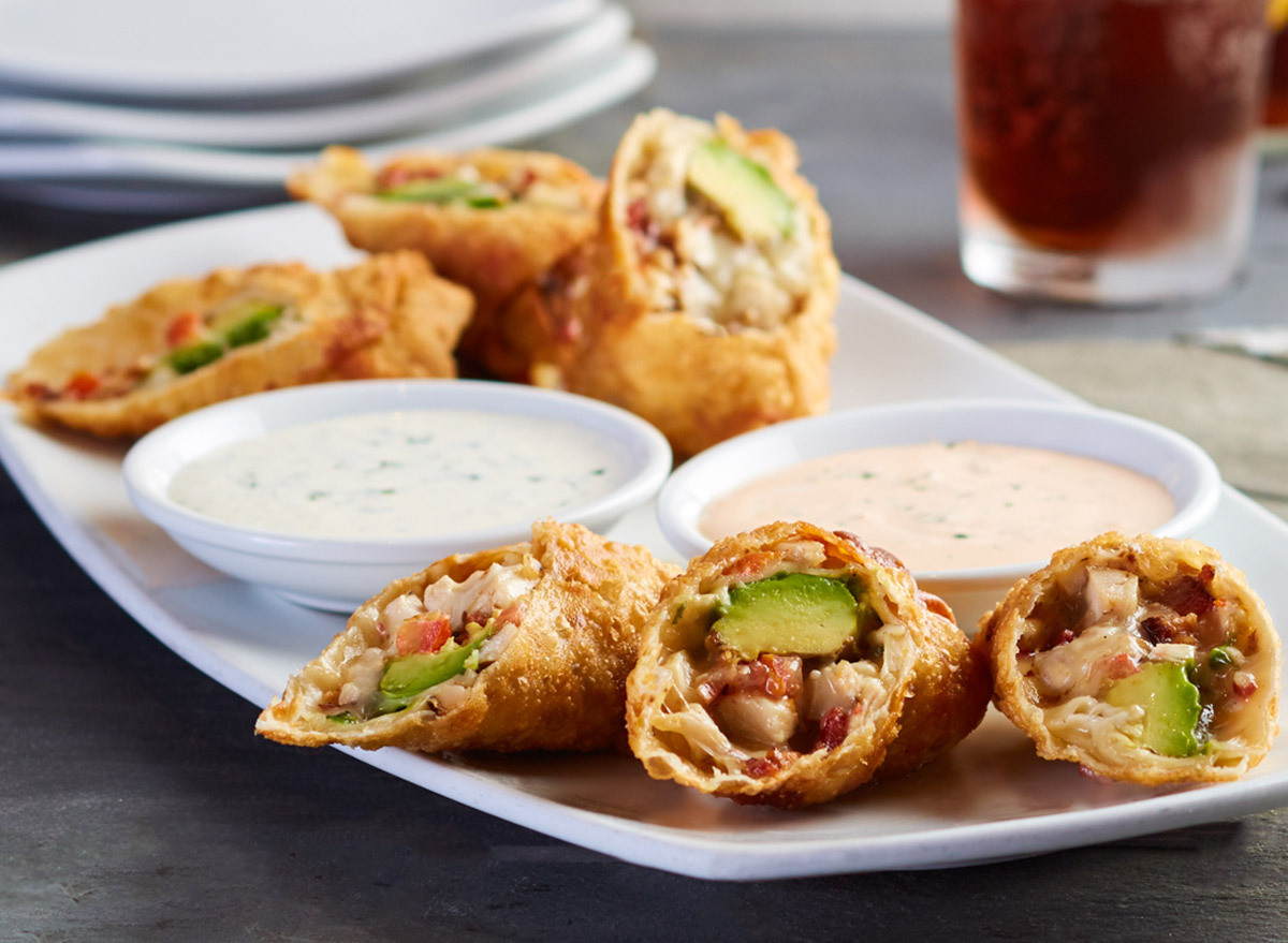 cpk avocado club egg rolls