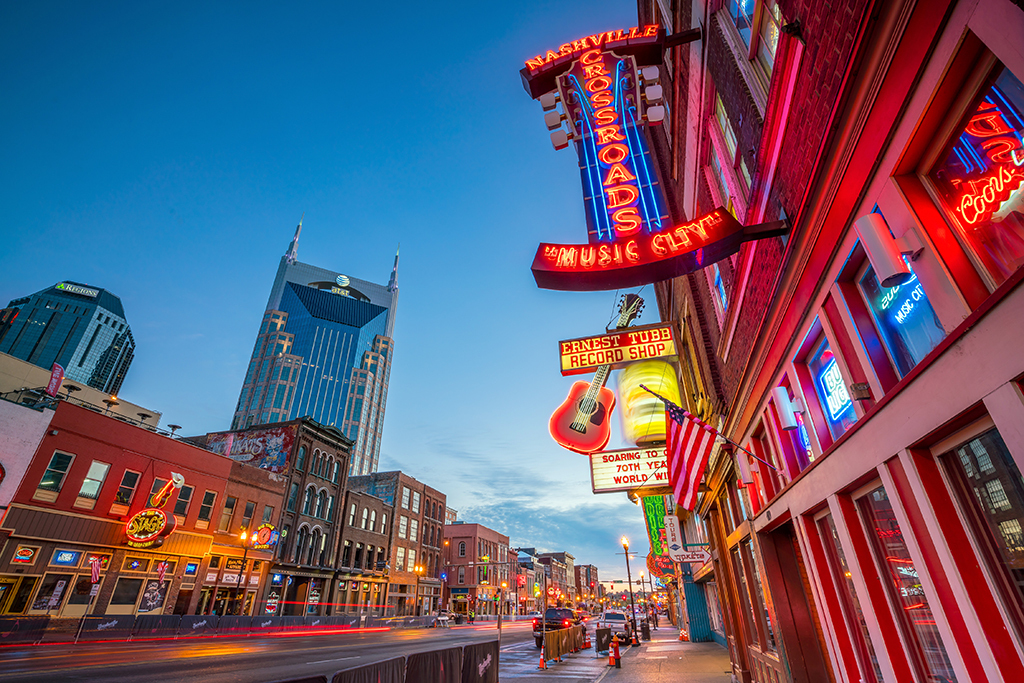 Nashville, happiest cities, fattest cities, longest-living cities, best singles scenes