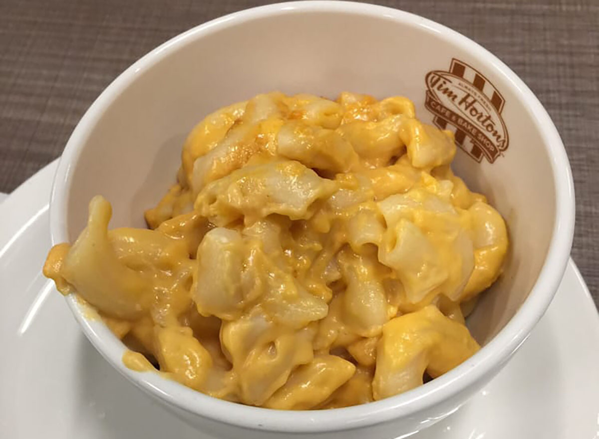 tim hortons mac and cheese