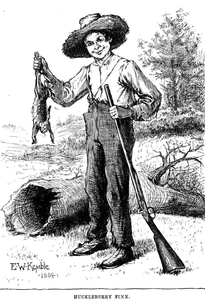 huckleberry finn the biggest folk hero every state