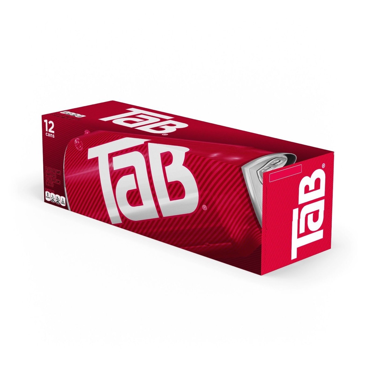 Tab soda can box