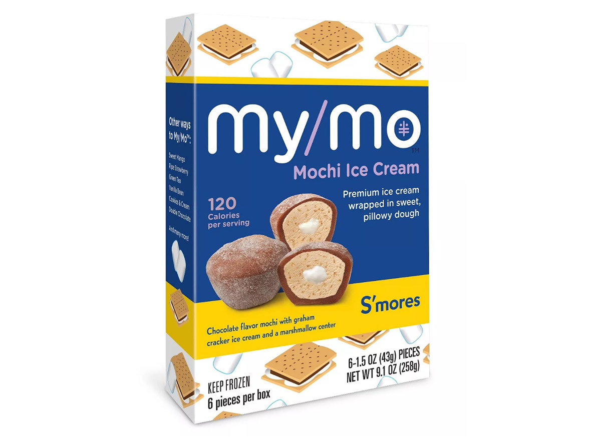 My/Mo Mochi S'mores ice cream bites, low calorie desserts