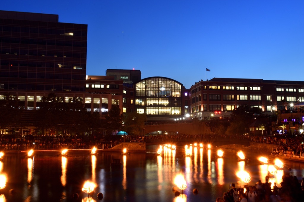 rhode island waterfire, weird summer traditions