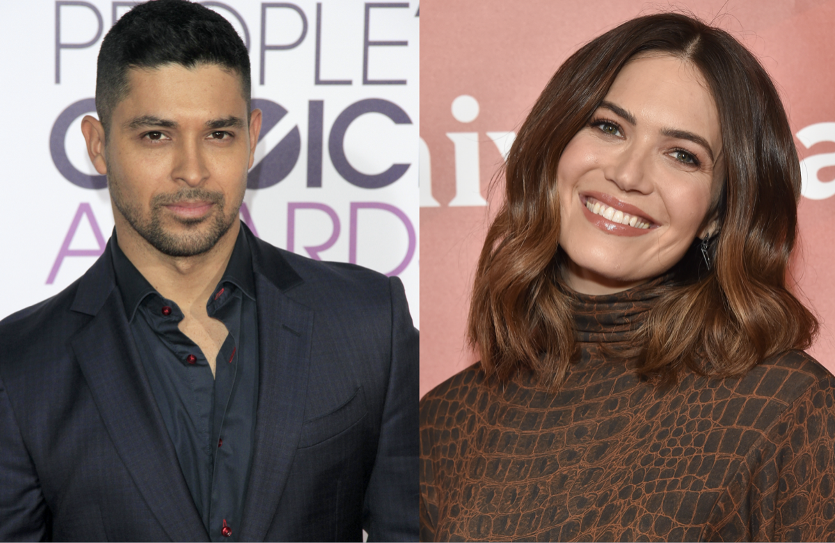 Wilmer Valderrama and Mandy Moor