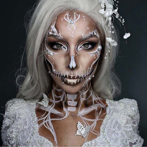 #9 | 10 Day of the Dead Makeup Ideas | Her Beauty