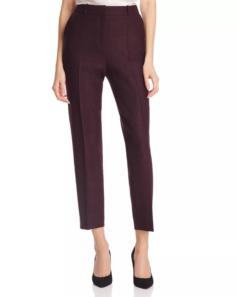 plaid pants - bloomingdales