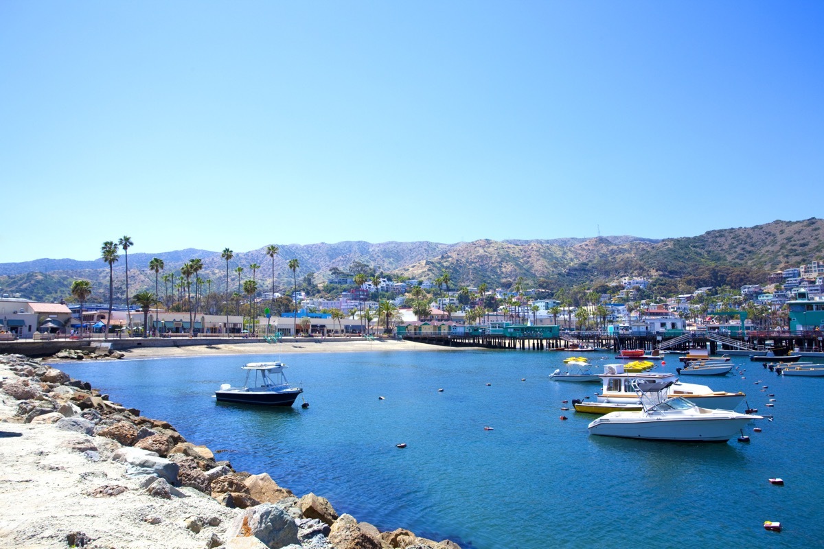 Catalina - California. Avalon Harbour.