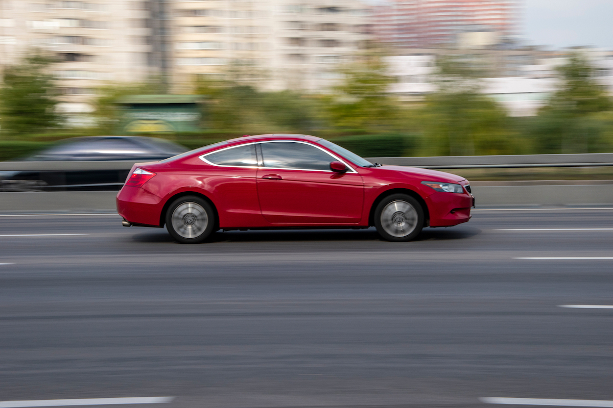 2020 red Honda Accord