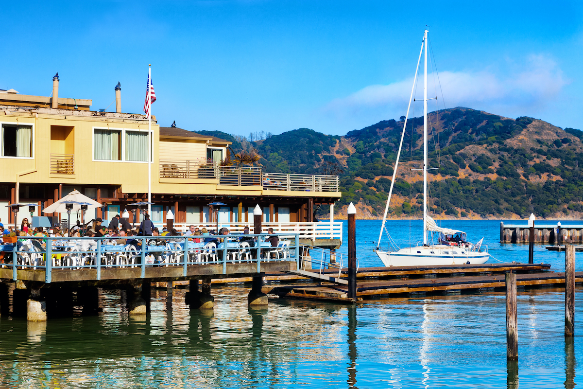 outdoor restaurant in San Francisco, California