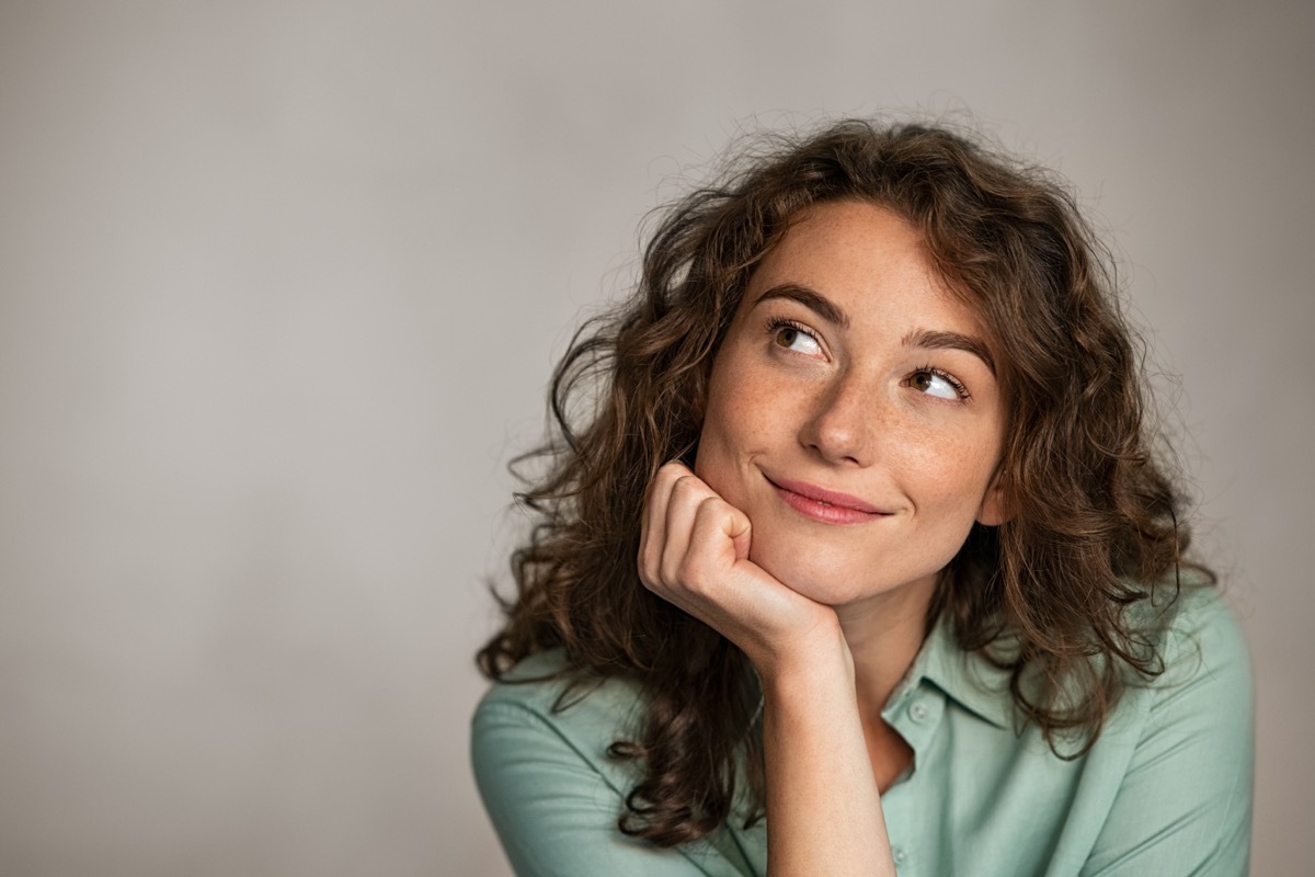 Young Woman Day Dreaming