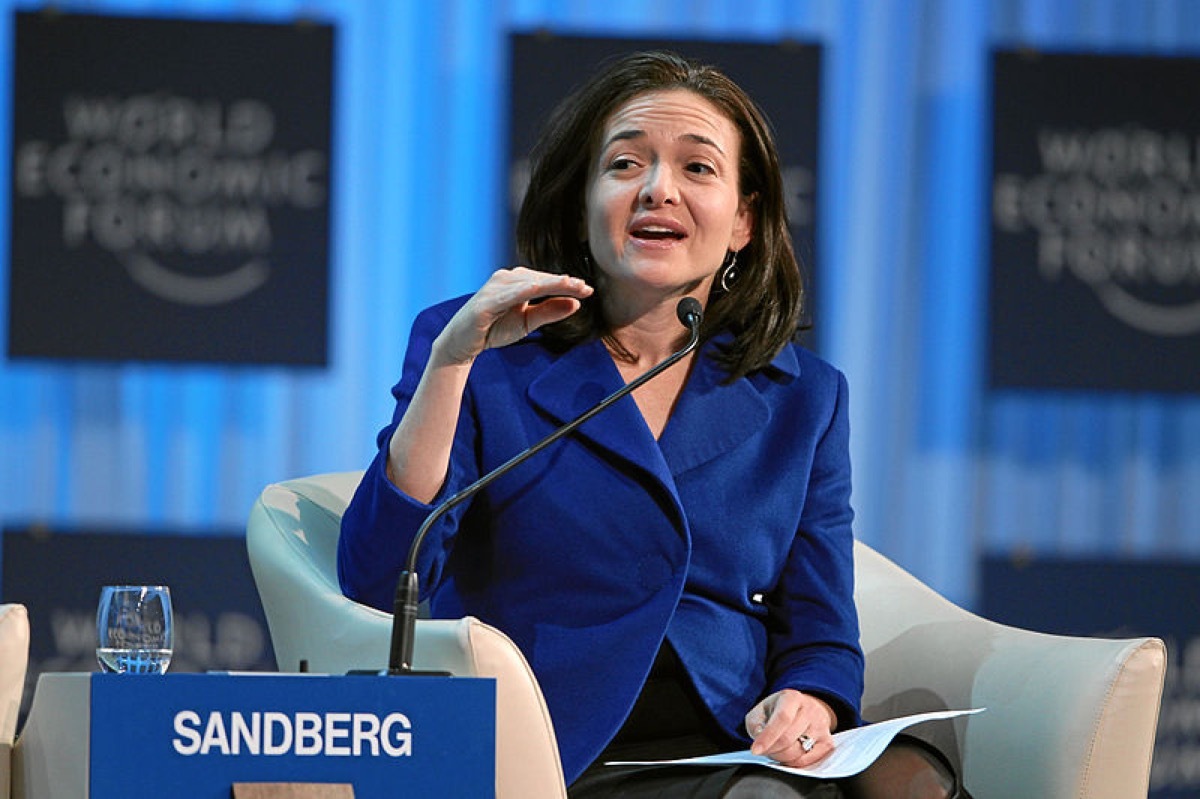 sheryl sanberg speaking at annual meeting 2012 of the world economic forum