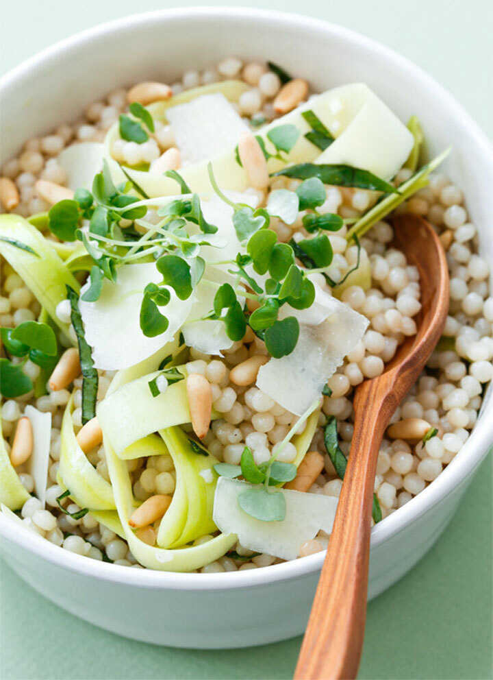 Deconstructed pesto salad recipe