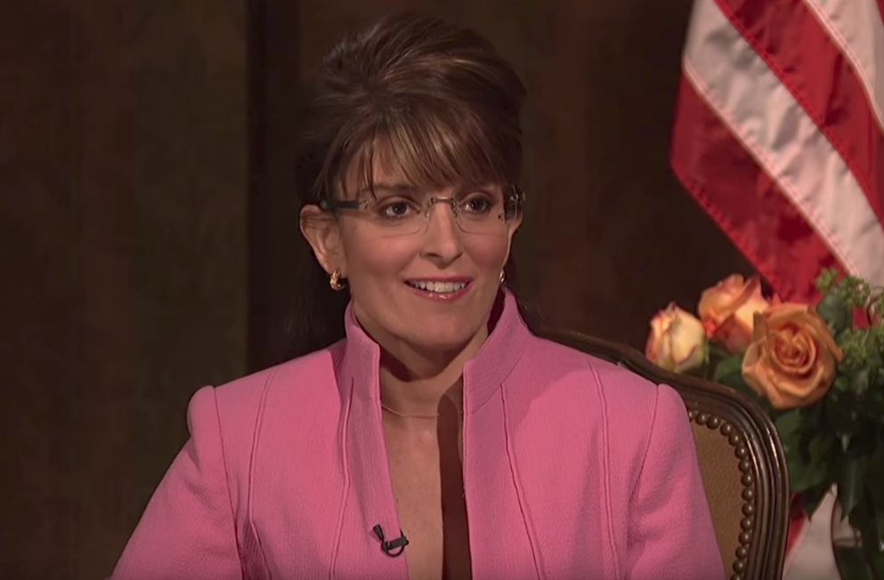 Tina Fey as Sarah Palin Saturday Night Live Joke