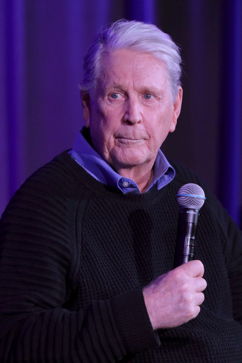 Brian Wilson on stage at Reel to Reel: Brian Wilson: Long Promised Road in 2021