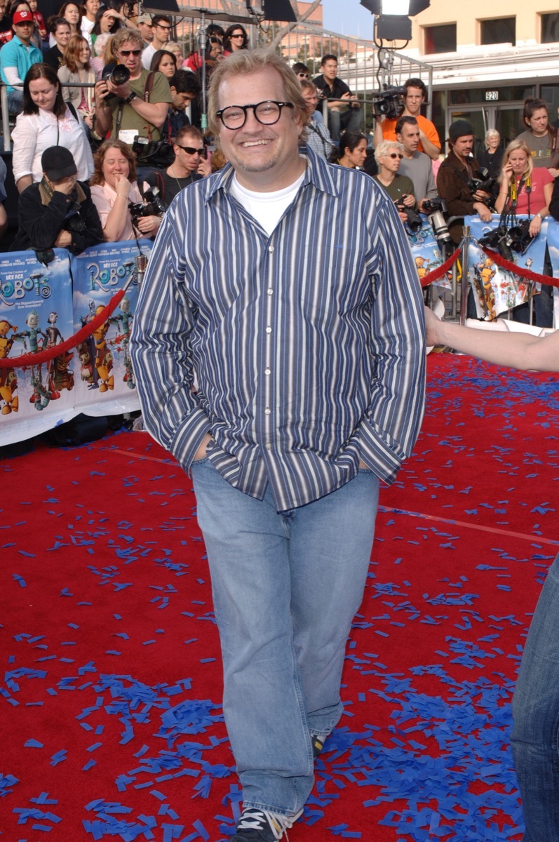 Drew Carey on the red carpet in 2005