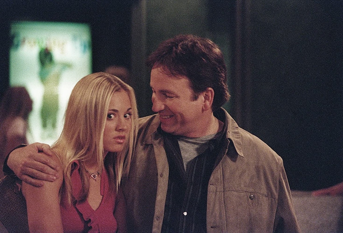 kaley kuoco and john ritter on 8 simple rules